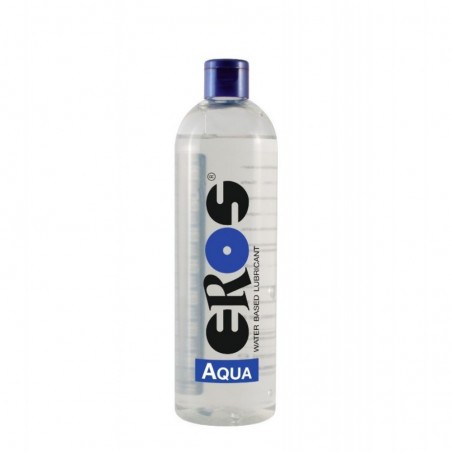 Megasol, EROS AQUA Water Based Lubricant, 500 ml (17 oz) - Lubricants