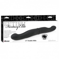 Fetish Fantasy Elite, Double Dong, 33 cm (13"), Black - TOYS