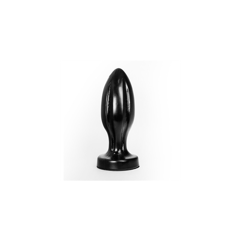 ALL BLACK Butt Plug AB87, Vinyl, Black, 21 cm (8,25 in) - TOYS