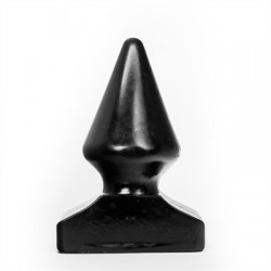 ALL BLACK Butt Plug AB82, Vinyl, Black, 21,5 cm (8,5 in) - TOYS