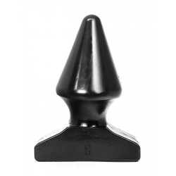 ALL BLACK Butt Plug AB79, Vinyl, Black, 17 cm (6,75 in) - TOYS